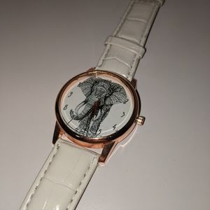 White elephant watch
